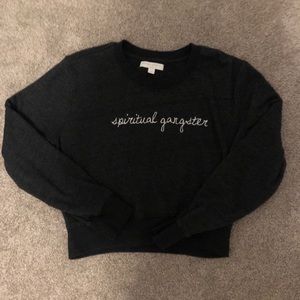 Spiritual gangster crew neck